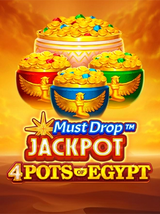 Must Drop Jackpot 4 Pots of Egypt door Octoplay